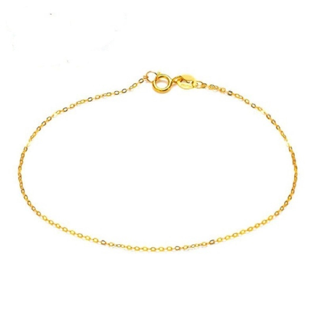 DAIMI 18K Pure Gold Chain Bracelet