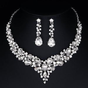 Austrian Crystal jewelry set diy SMTPS3 4 main image 0