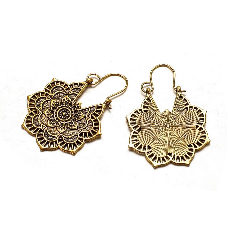 Mandala Flower Earrings - Kirijewels.com