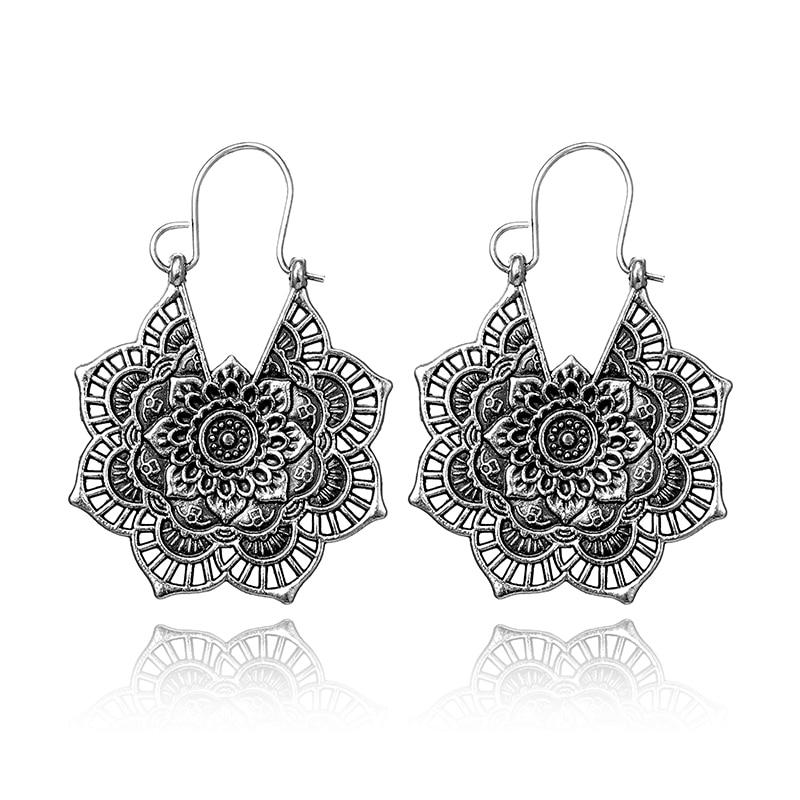 Mandala Flower Earrings - Kirijewels.com