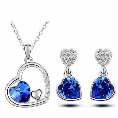 Free Romance Necklace-Necklace-Kirijewels.com-oceanblue-Kirijewels.com