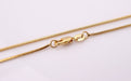 Yellow Gold Snake Chain Necklace-Chain Necklaces-Kirijewels.com-16inch-Gold Plated-Kirijewels.com