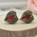 Free Angel Heart Earrings-earrings-Kirijewels.com-red-Kirijewels.com