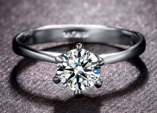 Free For Ever Love Diamond Ring-Ring-Kirijewels.com-6-Platinum Plated-Kirijewels.com