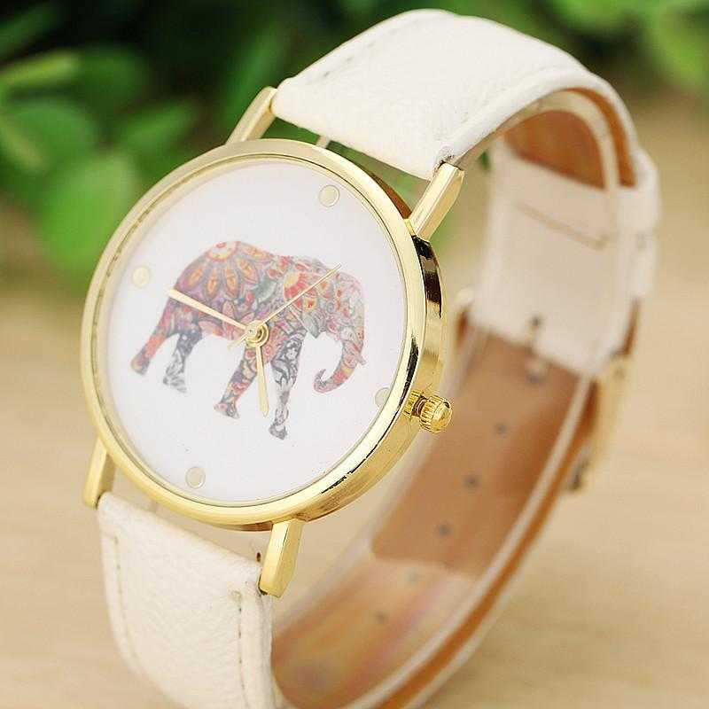 Free Elephant Watch-Watch-Kirijewels.com-White-Kirijewels.com