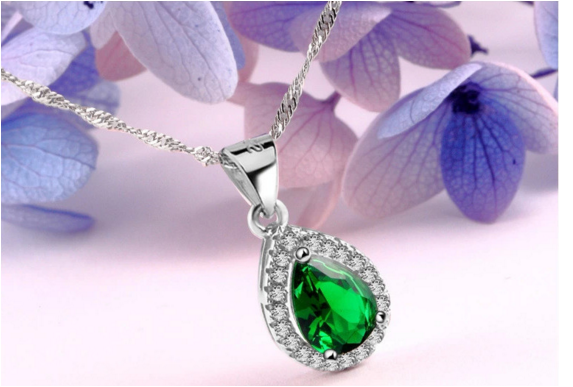 Emerald Necklace-Necklace-Kirijewels.com-Green2-Kirijewels.com