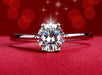 Twin Zircon Diamond Engagement Ring-Ring-Kirijewels.com-6-Gold-Kirijewels.com