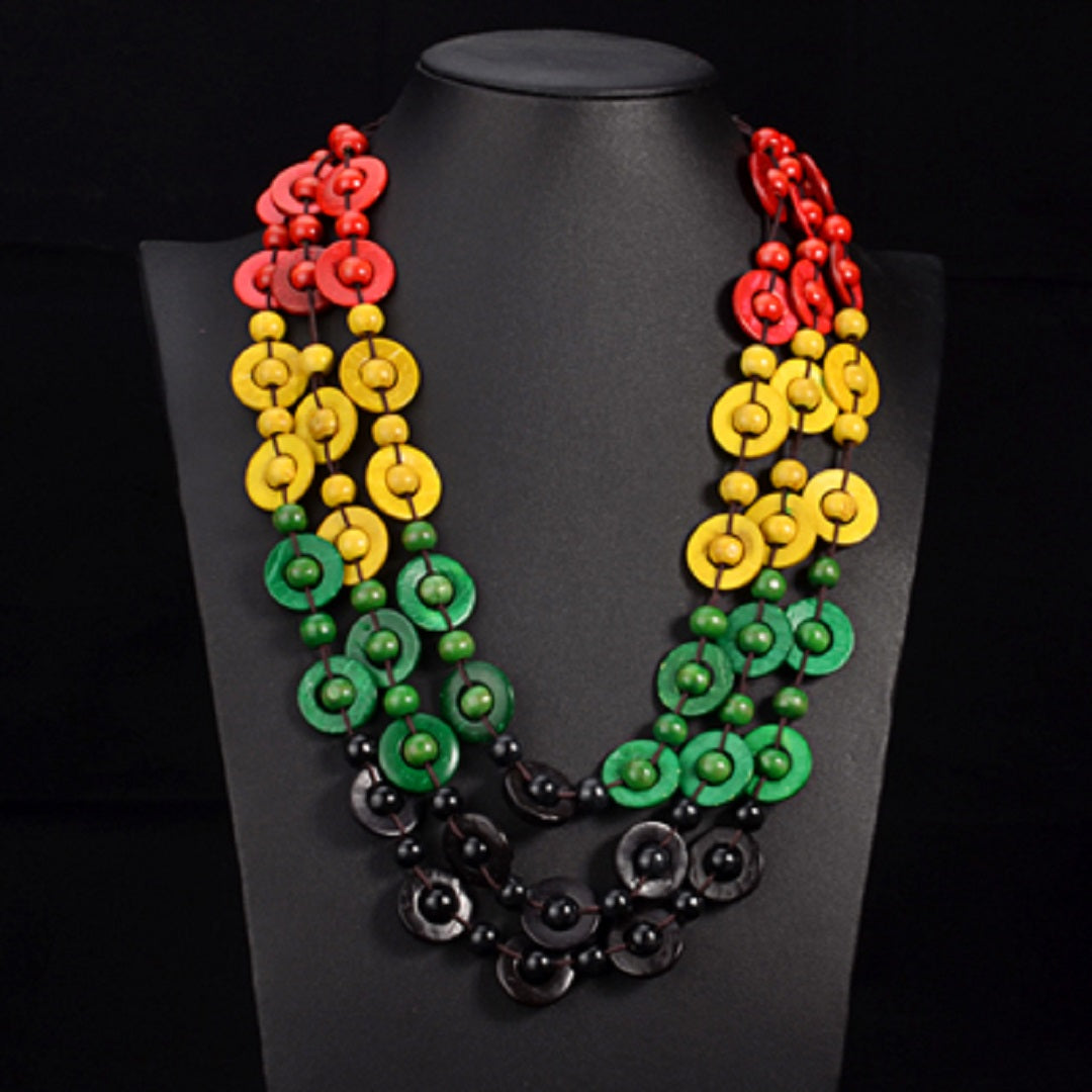 Handmade Bohemia Multi Layer Beads Necklace
