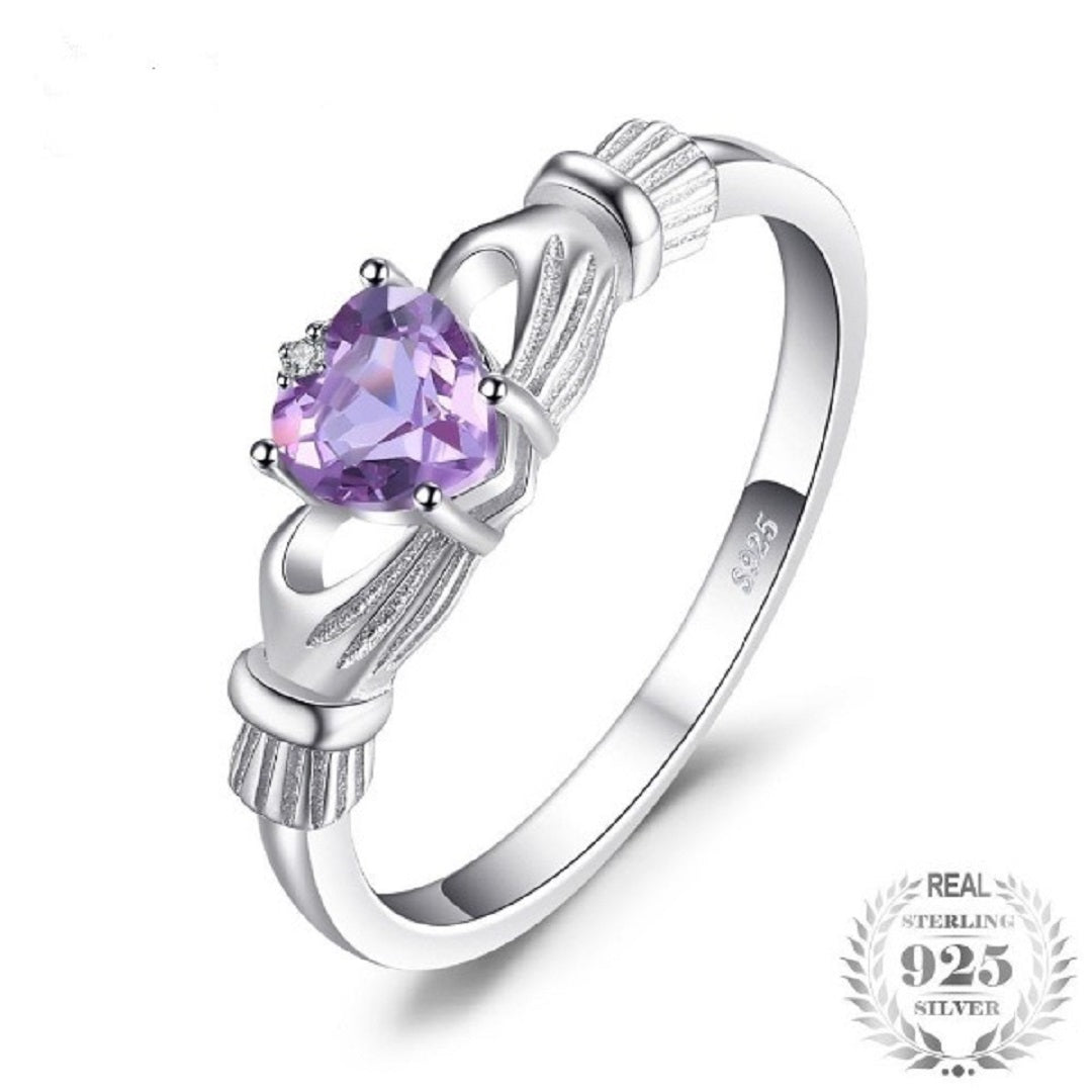 Alexandrite Sapphire Solid 925 Sterling Silver Ring