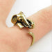 Adjustable Elephant Ring-Rings-Kirijewels.com-Resizable-Antique Silver Plated-Kirijewels.com