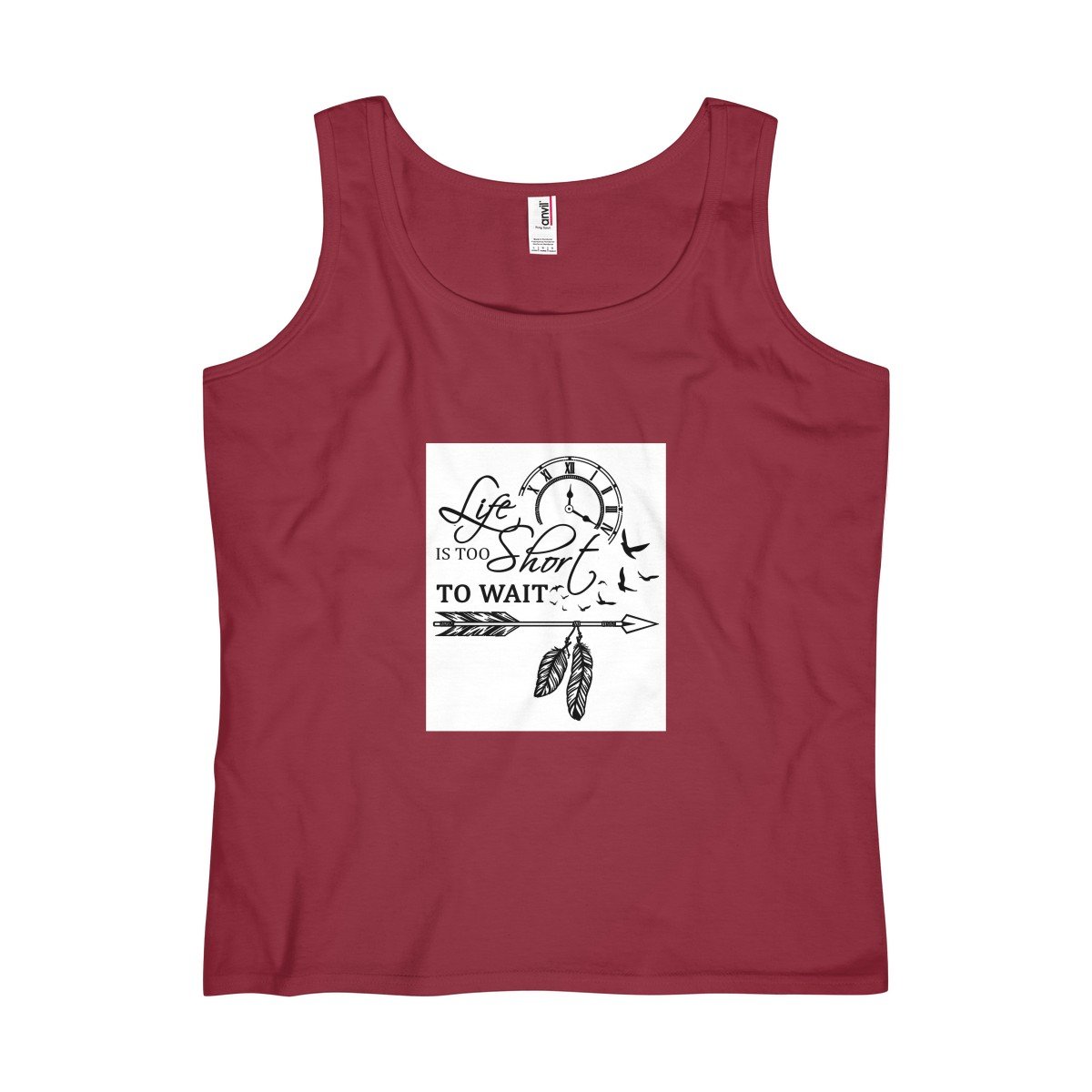 Women's Lightweight Tank T-shirt-Tank Top-Printify-Independence Red-S-Kirijewels.com