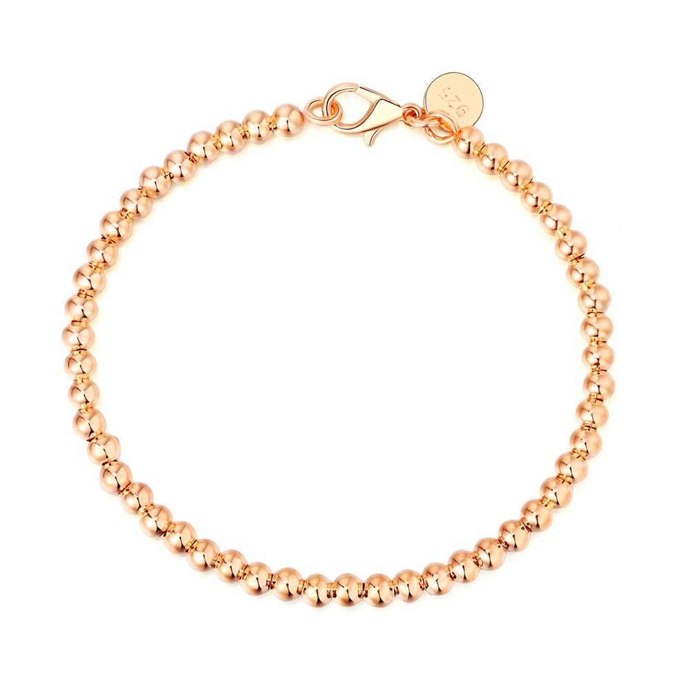 Gold Plated Beads Chain Bracelet - Kirijewels.com
