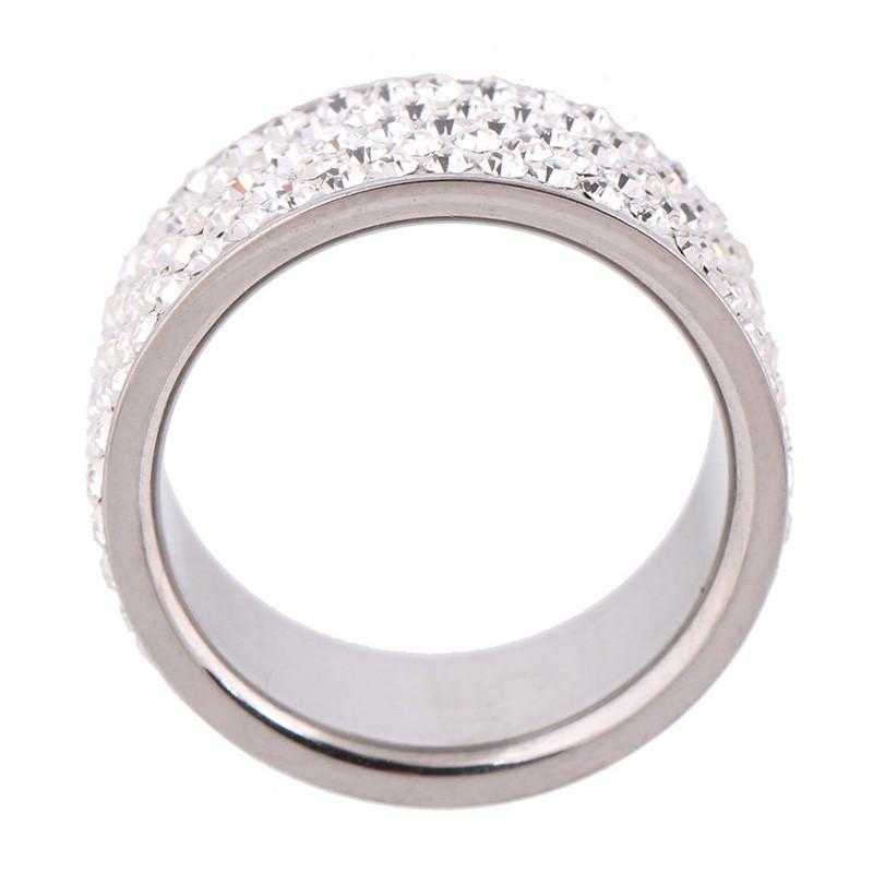 Free Full Finger Crystal Wedding Ring-Rings-Kirijewels.com-6-gold plated-Kirijewels.com