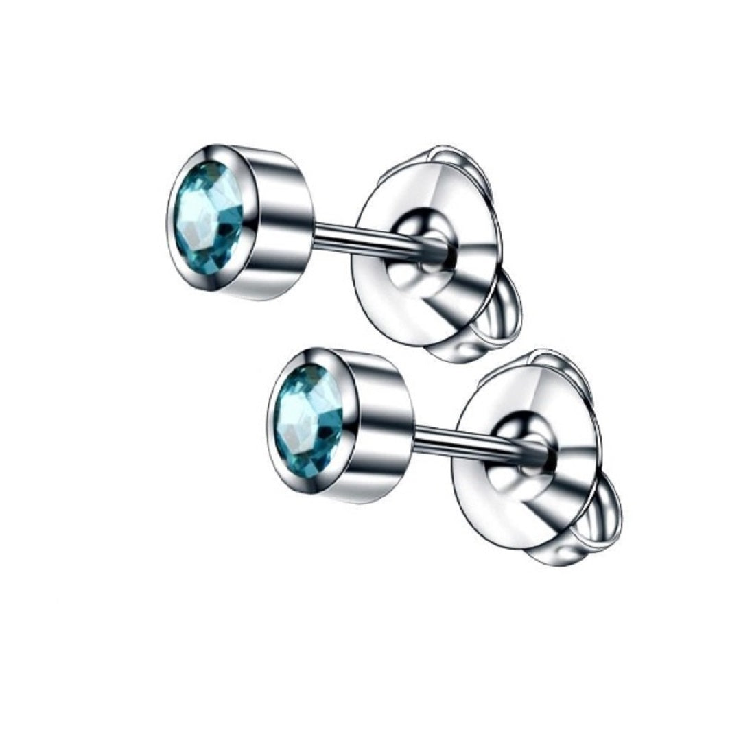 Tragus Cartilage Stainless Steel Piercing Stud Earrings