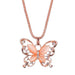 Gold Opal Butterfly Pendant Necklace-Pendant Necklaces-Kirijewels.com-Gold-United States-Kirijewels.com