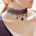 Gothic Crystal Choker Necklace-Necklace-Kirijewels.com-Type A-Kirijewels.com