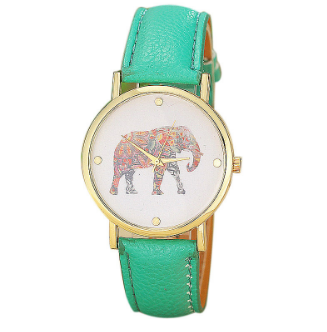 Elephant Watch-Watch-Kirijewels.com-Green-Kirijewels.com
