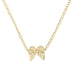Gold Plated Guardian Angel Wings Necklace-Pendant Necklaces-Kirijewels.com-Gold-No Card-Kirijewels.com