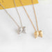 Free Gold Plated Guardian Angel Wings Necklace-Pendant Necklaces-Kirijewels.com-Gold-Need Card-Kirijewels.com