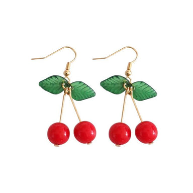 Red Cherry Earrings - Kirijewels.com