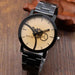 Free Kevin Round Dial Stainless Steel Wristband Watch-Watch-Kirijewels.com-3-Kirijewels.com