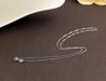 Kolye Sterling Silver Slim Box Chain Necklace-Chain Necklaces-Kirijewels.com-40cm 16in-Silver-Kirijewels.com