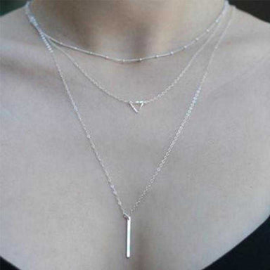 Lariat Charm Bar Necklace-Pendant Necklaces-Kirijewels.com-Gold-Kirijewels.com