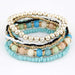 Free Multi Layer Beads Bracelet-Bracelet-Kirijewels.com-Pink-Kirijewels.com