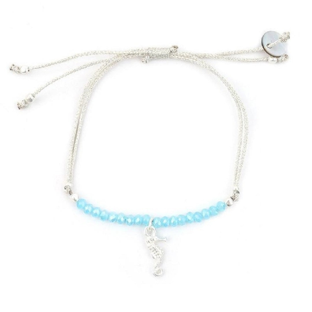 Adjustable Beads Seahorse Bracelet