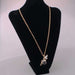 Free Angel Long Chain Necklace-Necklace-Kirijewels.com-Light Yellow Gold-Kirijewels.com