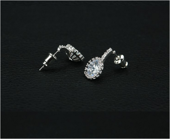 Free Loway Earrings-earrings-Kirijewels.com-Platinum Plated-Kirijewels.com