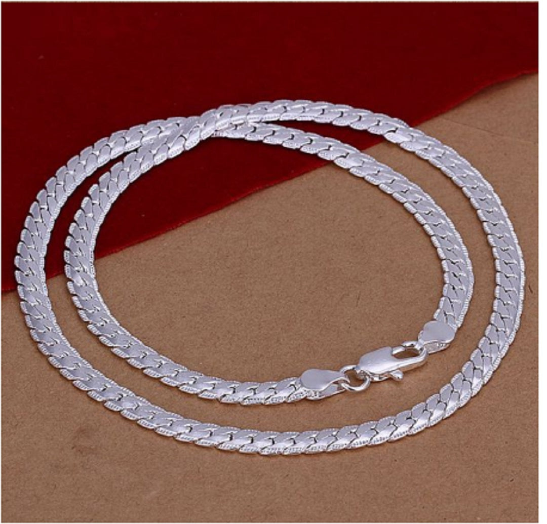 Sterling Silver Maxi Necklace