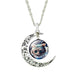 Free Moon Cat Necklace-Necklace-Kirijewels.com-IB2396-Kirijewels.com