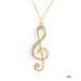 Music Note Necklace-Necklace-Kirijewels.com-Gold2-Kirijewels.com