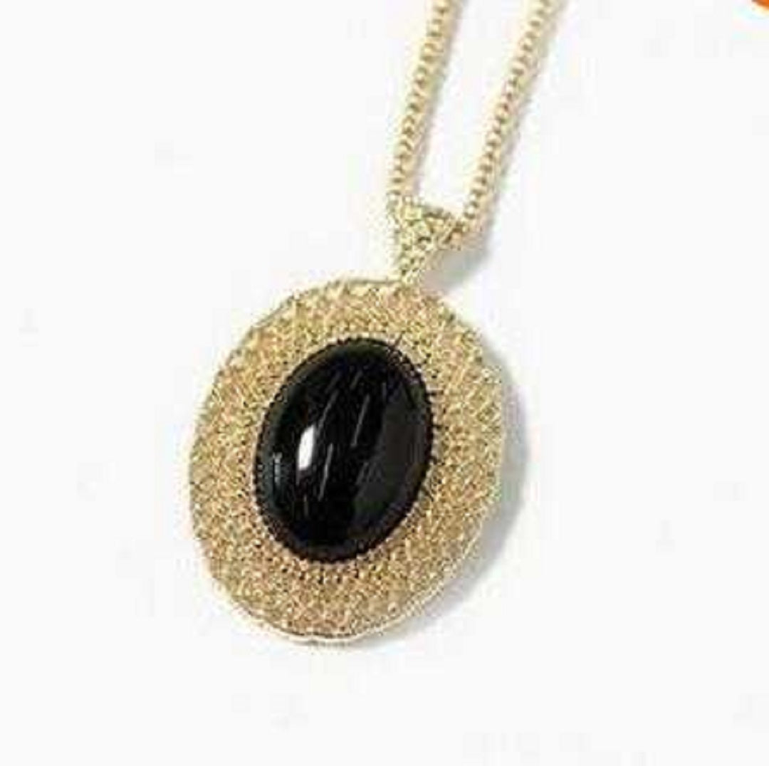 Free Oval Long Sweater Chain Necklace