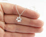Free Cat Paw Print Necklace-Pendant Necklaces-Kirijewels.com-Silver Plated-Kirijewels.com