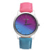 FREE Leather Band Rainbow Wrist Watch-Women's Watches-Kirijewels.com-black & white-Kirijewels.com