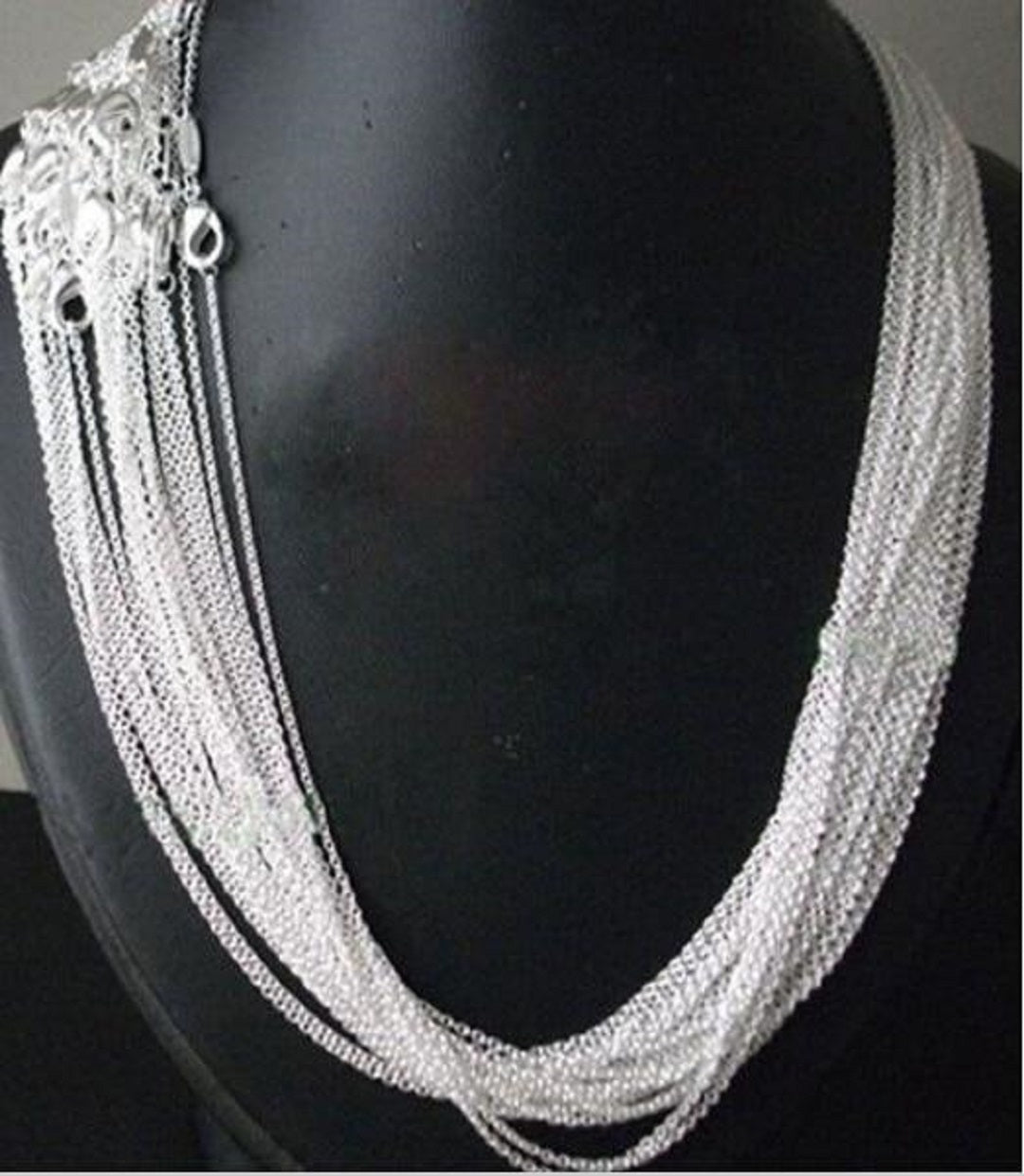 Evelyn Rolo Chain 925 Sterling Silver Necklace