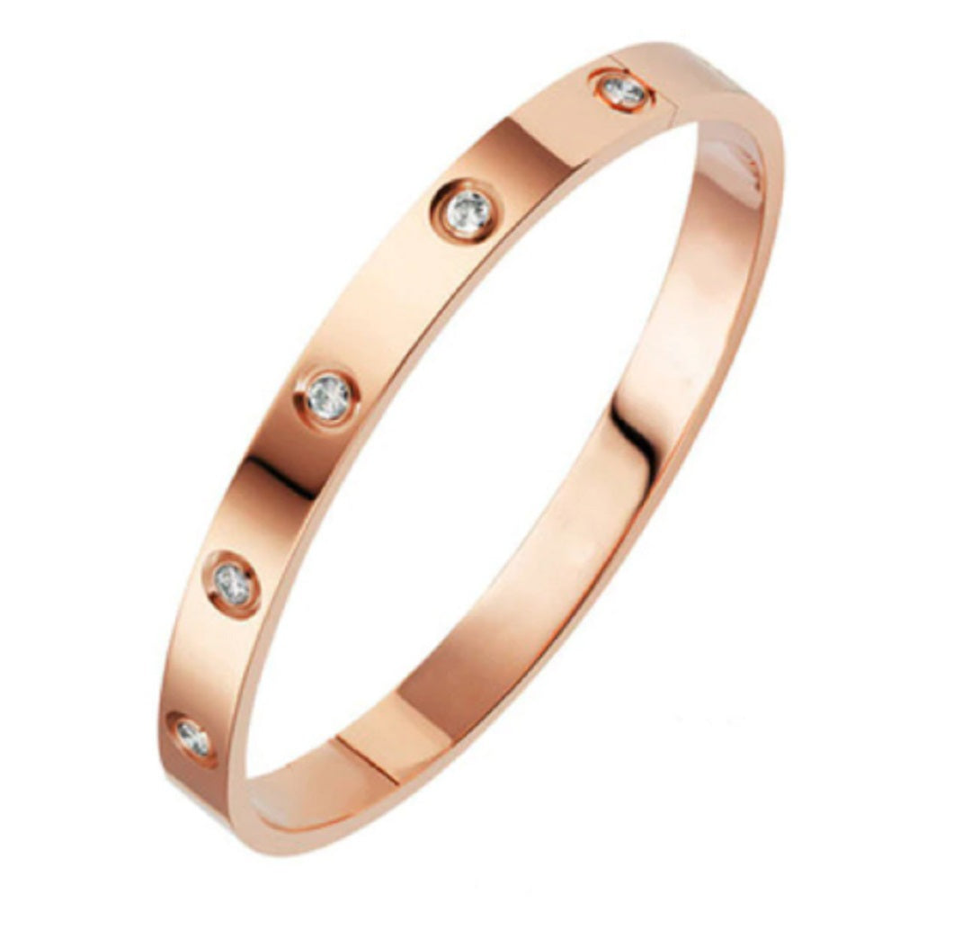 Luxury Stainless Steel Cuff Bracelet