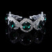 Free Valentine Silver Crystal Bracelet-Bracelet-Kirijewels.com-Green-Kirijewels.com