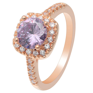 rose gold purple