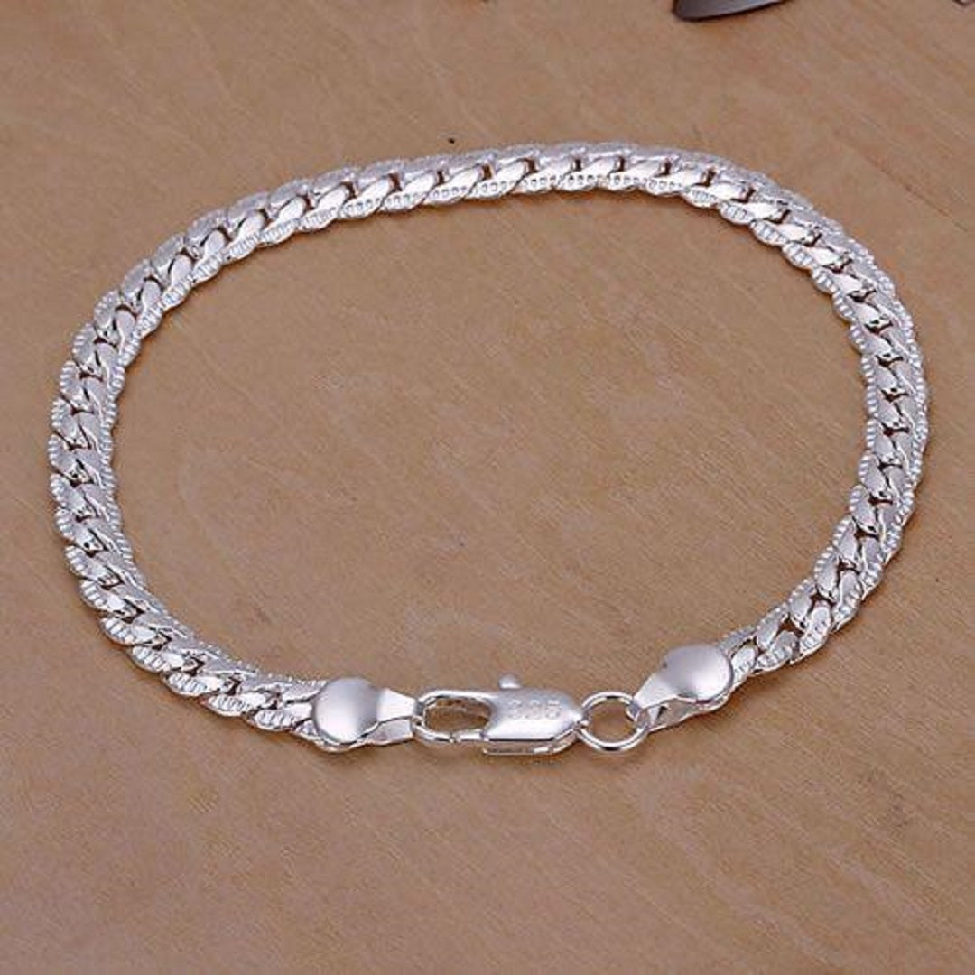 Luna Silver Plated Bracelet