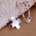 Sterling Silver Cross Chain Necklace/2-Necklace-Kirijewels.com-silver-Kirijewels.com