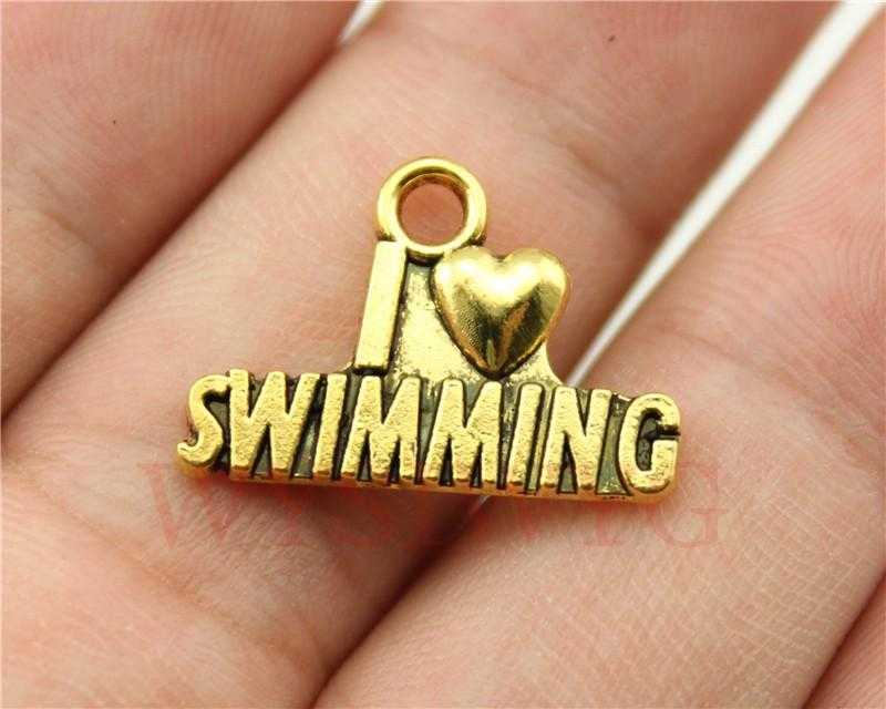 Swimming Necklace-Necklace-Kirijewels.com-Gold Plated-Kirijewels.com
