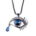 Tear Drop Bead Eye Necklace-Necklace-Kirijewels.com-Blue-Kirijewels.com