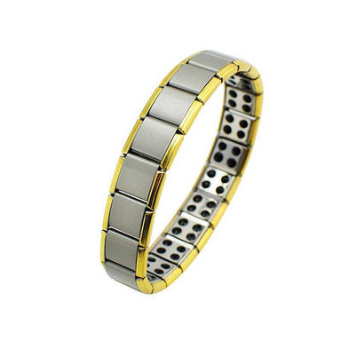 Free Titanium Magnetic Therapy Wristband Bracelet-Bracelet-Kirijewels.com-Platinum Plated-Kirijewels.com