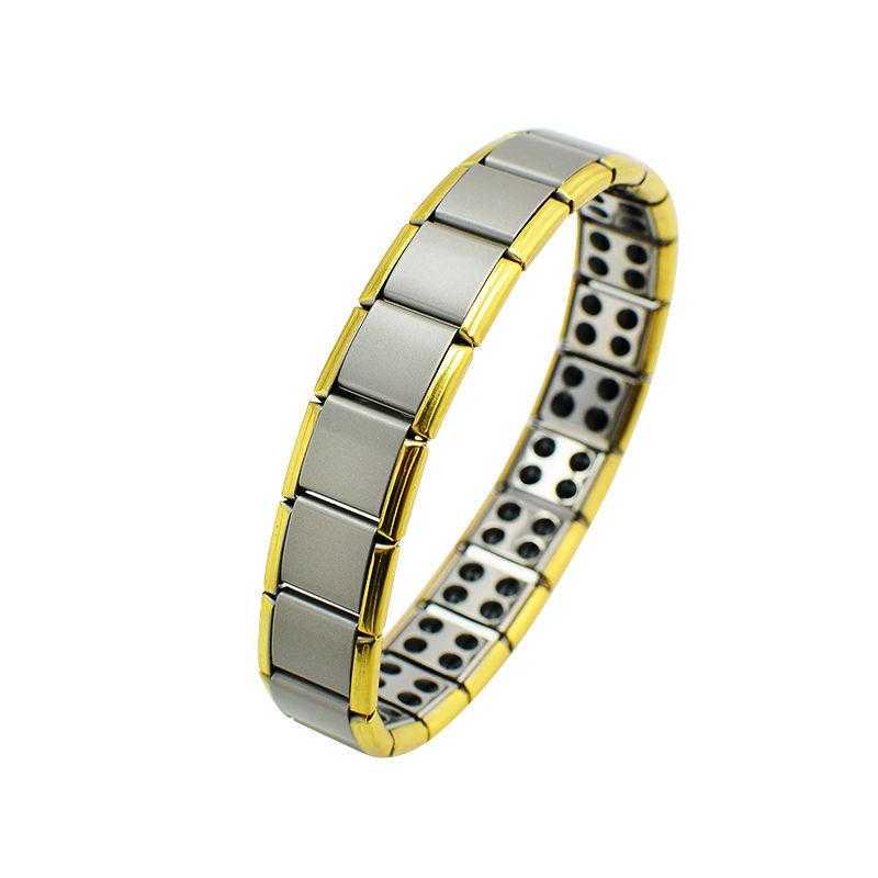 Titanium Magnetic Therapy Wristband Bracelet-Bracelet-Kirijewels.com-Platinum Plated-Kirijewels.com
