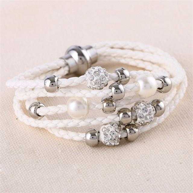 Temperament Tide Wrap Bracelet-Bracelet-Kirijewels.com-White-Kirijewels.com