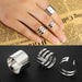 Free Top Of Finger Open Ring-Rings-Kirijewels.com-Silver-Kirijewels.com