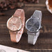 Stainless Steel Marble Strap Mesh Watch - Kirijewels.com